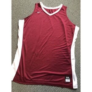 Nike 3XL DriFit Tank Top Burgundy